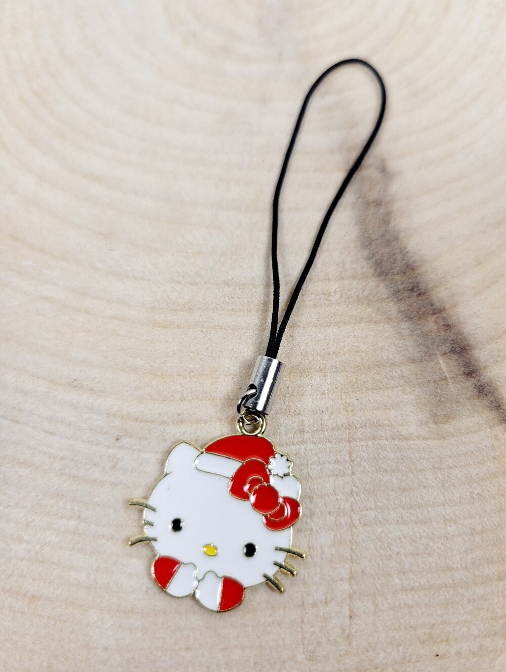 2/$20 Brand New Hello Kitty Santa Claus Key & Phone Charms Keychain